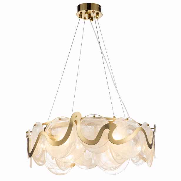 Závěsná Stropní Lampa Toolight, Zlatá, Kartáčovaná