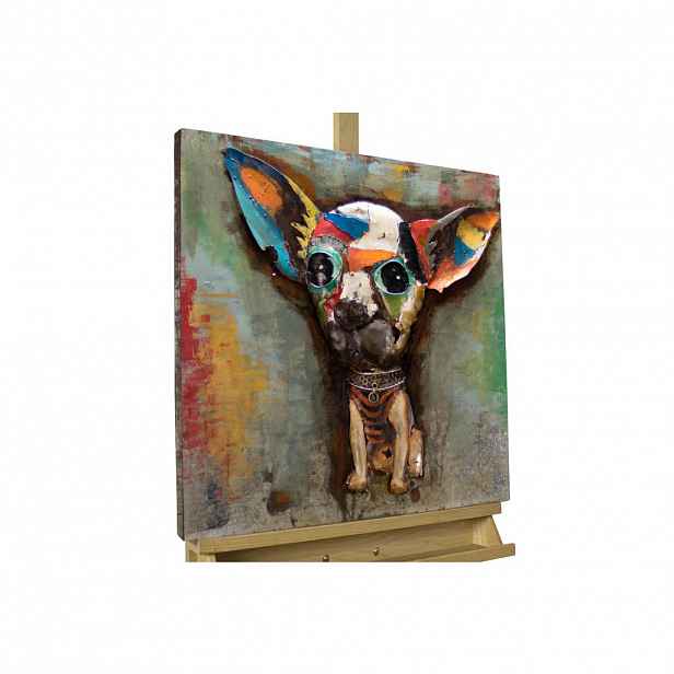 KUNSTLOFT KOVOVÝ OBRAZ MEXIČAN, 60/60 CM