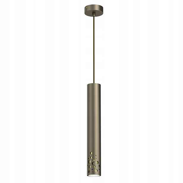 Luminex Altro Buble lampa Titanové zlato GU10 8W Led Moderní styl