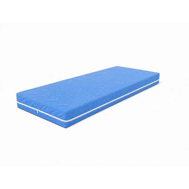 Matrace Lulam Harder 90x200 9 Cm T25 kg/m3 5 kPa H4 Levná bílá nebo modrá
