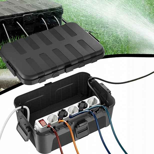 Venkovní Elektrická Skříňka IP54, Elektroinstalační Krabice Odolná Vůči Podmínkám, Krabička