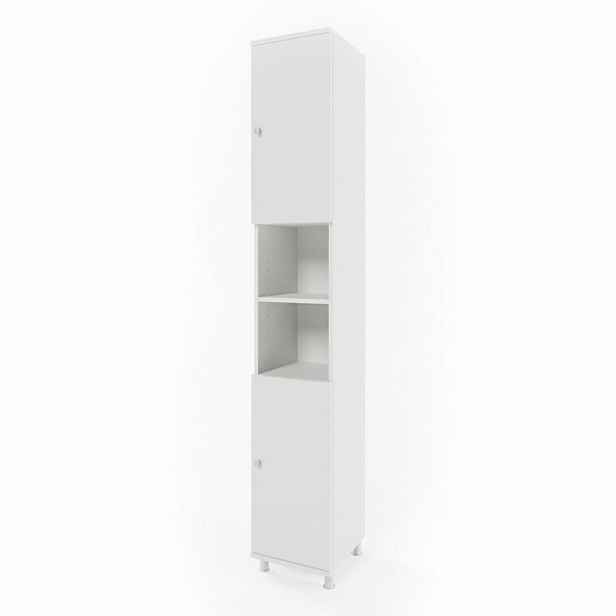Vicco KOUPELNOVÁ SKŘÍŇKA Fynn Bílá 30 x 190 cm