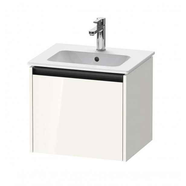 Duravit Ketho.2 - Umyvadlová skříňka 44x51x42 cm, 1 zásuvka, lesklá bílá K25061022220000
