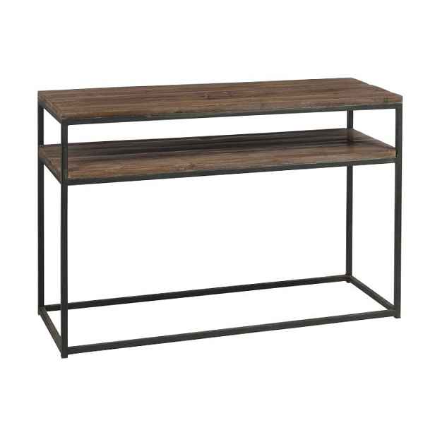 Konzolový stolek s kovovou kontrukcí Industrial - 120*40*78cm J-Line by Jolipa