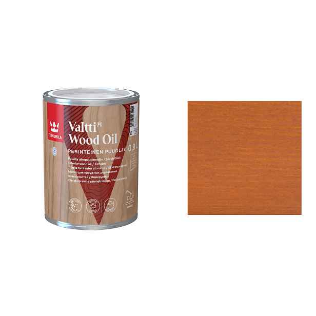 Tikkurila Valtti Wood Oil 0,9 L 5055 Manty Ochranný Rozpouštědlový Olej