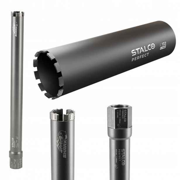 Diamantová vrtací korunka Shark 72 450 mm Stalco Perfect S062270670