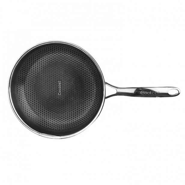 Nerezová pánev s nepřilnavým povrchem COOKCELL průměr 24 cm