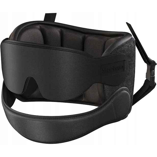 Polštář Do Letadla 360° S Maskou Na Oči A Páskem Pod Bradu