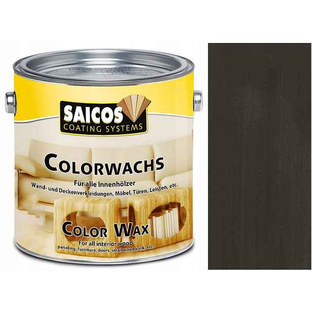 Saicos Colowachs Vosk Barevný Černý 4019 0,75L