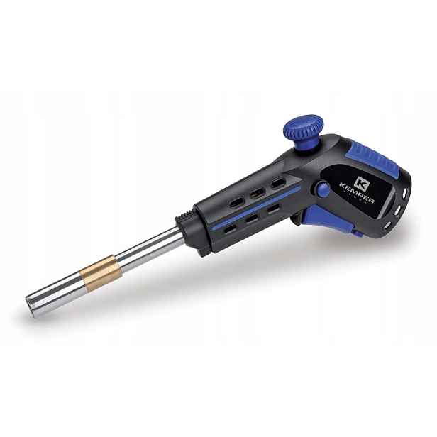 Hořák Pro Pájení Kemper Plynový 7/16" 2400 °C Piezo Regulace Mapp Turbo