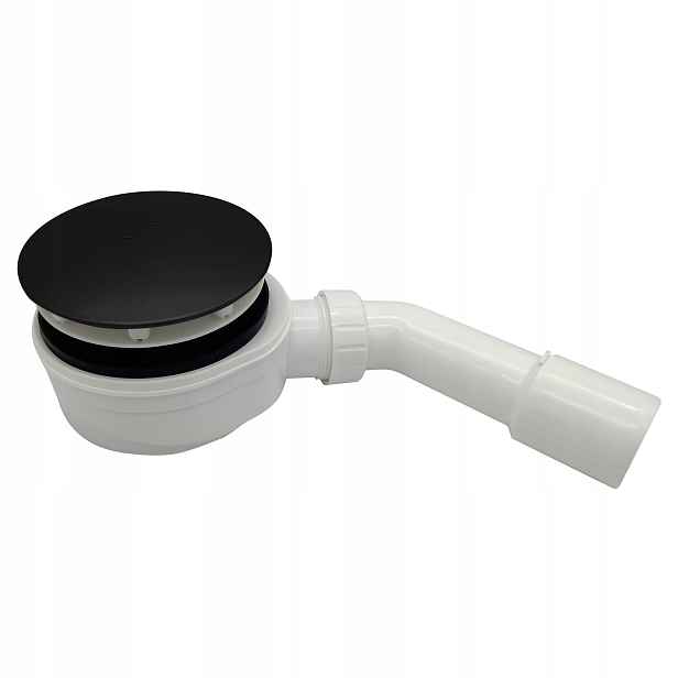 Sifon Do Sprchové Vaničky Nízký 51 MM S Vodním Těsněním Mat FI120 HJ/S2303 Jano