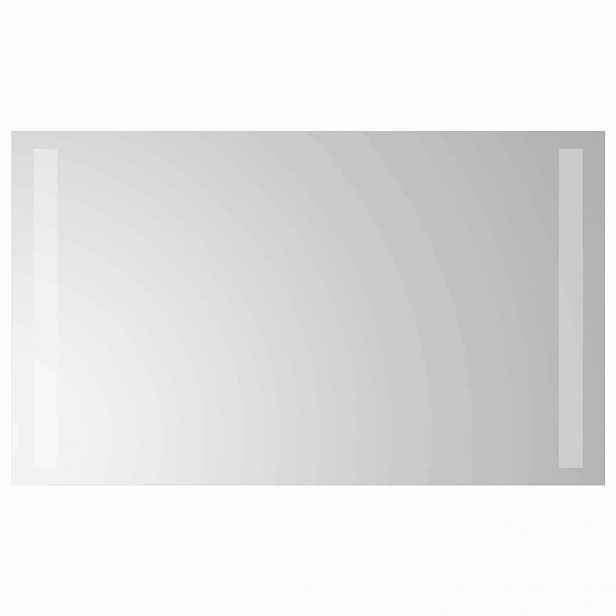 vidaXL LED koupelnové zrcadlo Transparentní 60 x 30 cm tvrzené sklo