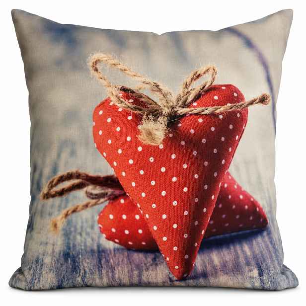 Povlak na polštář DUE AMORI 01 40x40 cm  Mybesthome