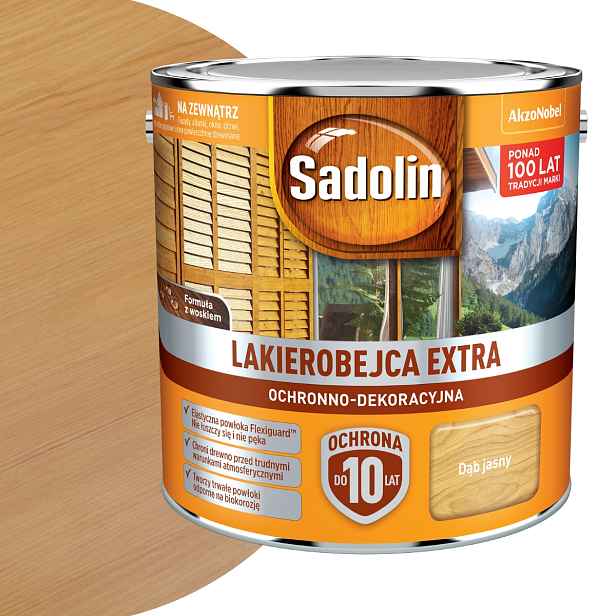 Sadolin Lak na dřevo Extra 2,5L Dub Světlý
