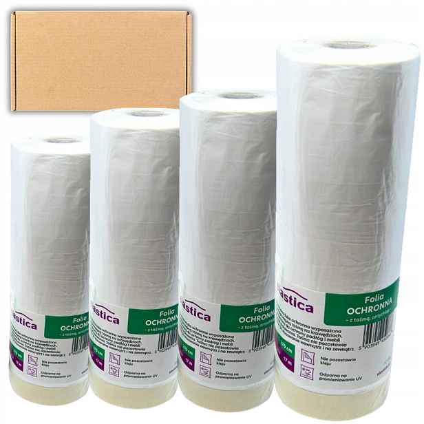 20 x Fólie Antichlap 270 cm x 17 m S Maskovací Páskou Elastica