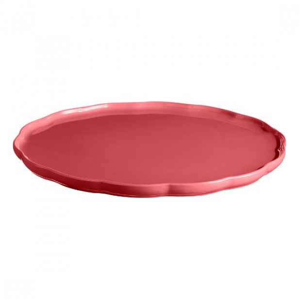 Servírovací talíř, keramika, 31 cm, Rose Candy, "Madeleine" - Emile He
