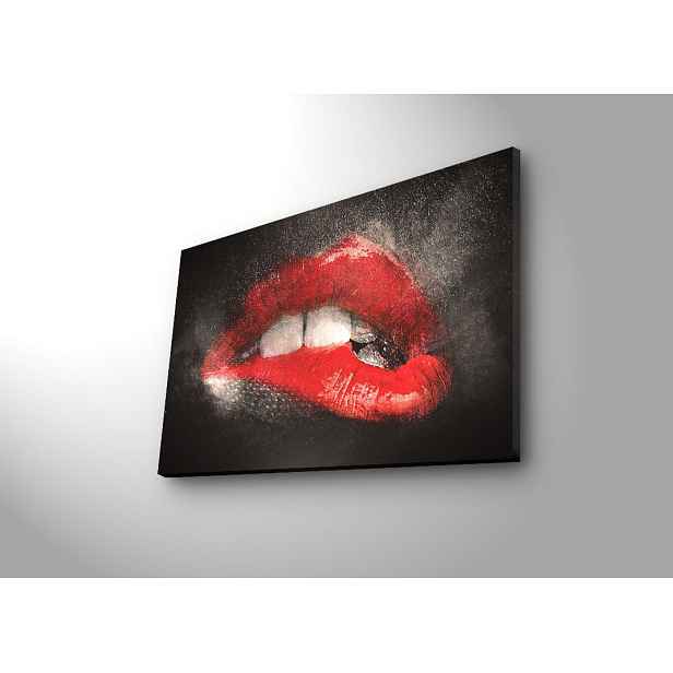 Wallity Obraz s LED osvětlením SMYSLNÉ RTY 64 45 x 70 cm