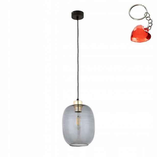 Závěsná lampa Zwis Lustr Stropní Svítidlo Led E27 Černá Delta 170 cm Tk Lighting