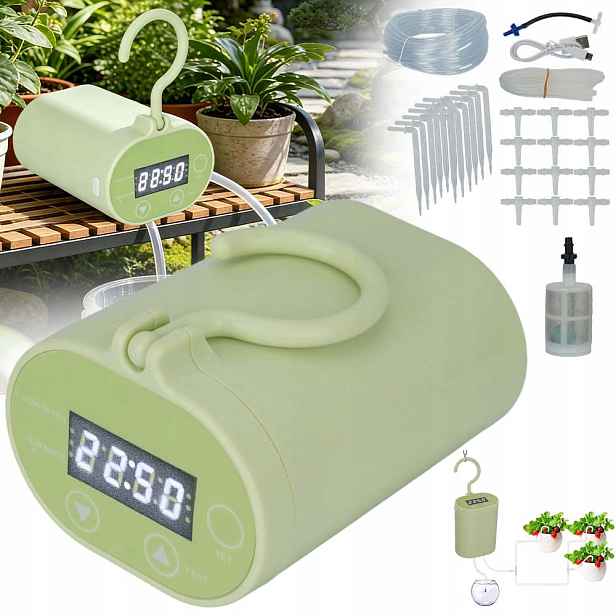 Automatický Zavlažovací Systém Pro Rostliny V Květináčích, Sada 2000 Mah