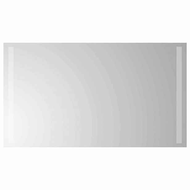 vidaXL LED koupelnové zrcadlo Transparentní 70 x 40 cm tvrzené sklo