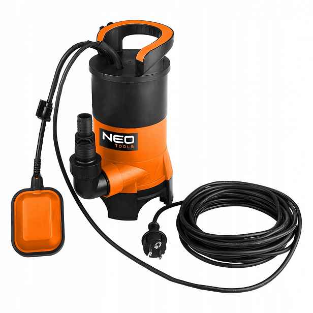 Ponorné ponorné čerpadlo na špinavou vodu 04-745 400 W 8000 l/h Neo
