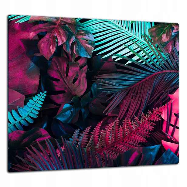 Skleněná Ochranná Deska Panel Lepidlo 65x60 Listy