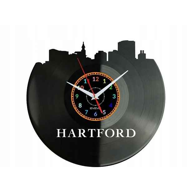 Hartford Dárek Originální dekorace do domu Hodiny z vinylové desky