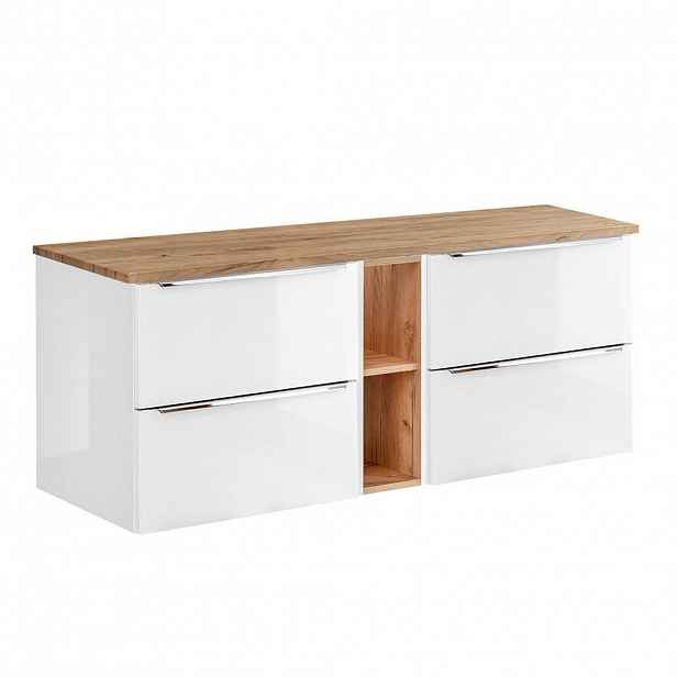 Petits-meubles SKŘÍŇKA POD UMYVADLO 140.4cm duben Bílá