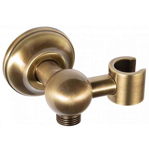 Sapho Antea - Sprchové kolínko s držákem, bronz 981R6