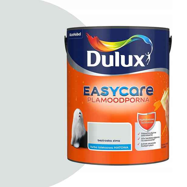 Dulux Easycare Barva odolná vůči skvrnám 5L Bezstarostná zima