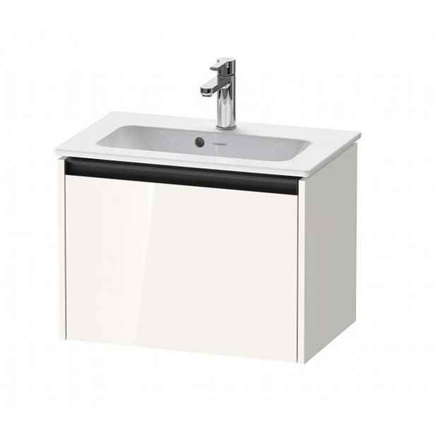 Duravit Ketho.2 - Umyvadlová skříňka 44x61x39 cm, 1 zásuvka, lesklá bílá K25055022220000