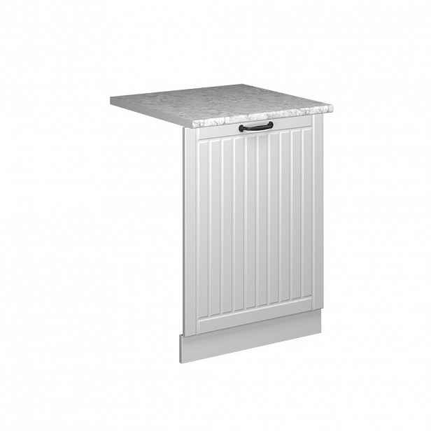Vicco ČELNÍ PANEL MYČKY Fame-Line Bílý venkovský dům 60 cm s pracovní deskou