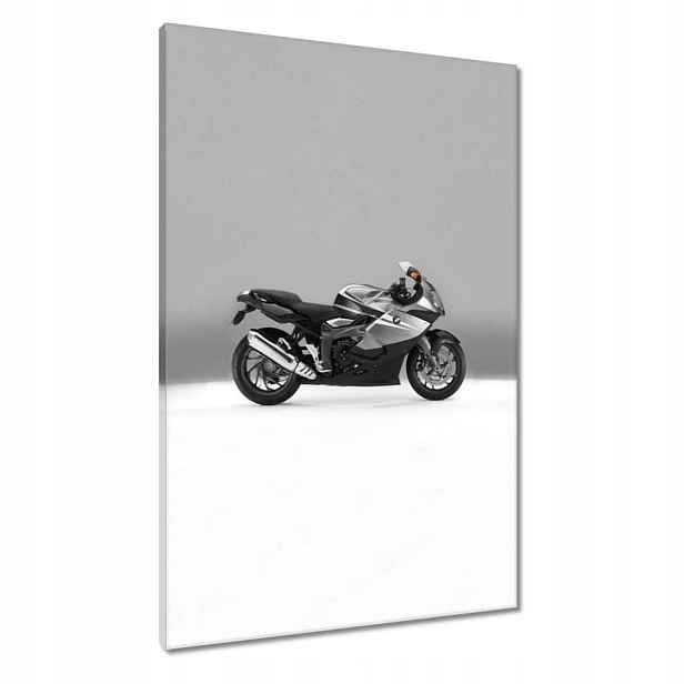 Obrazy 60x90 Šedý závodník Bmw Motor