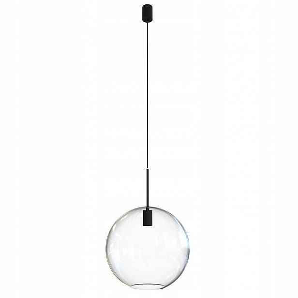 Černá závěsná lampa Sphere XL je moderní nad jídelní stůl Nowodvorski