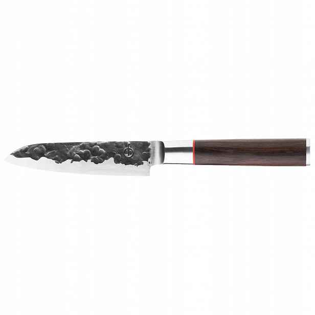Nůž santoku Forged Sebra 14 cm ručně kovaný 58 Hrc africké dřevo