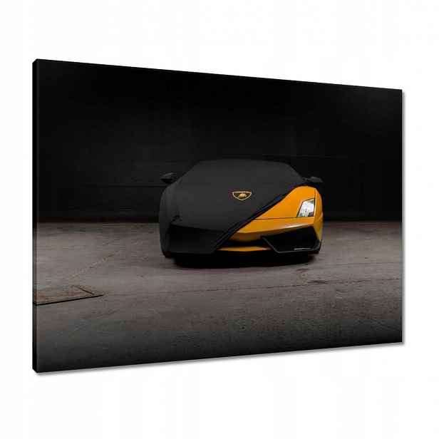 Obrazy 80x60 Oranžové auto