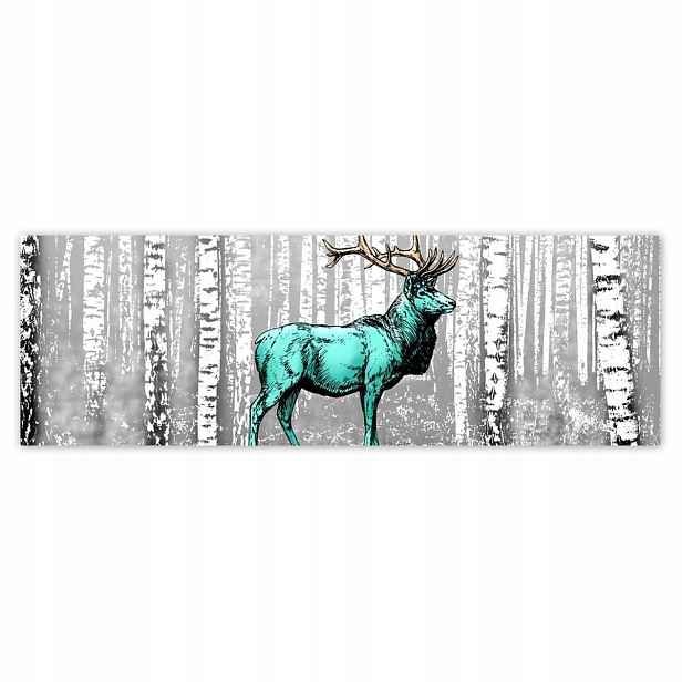 Plakáty 200x66 Jelen Bříza Les