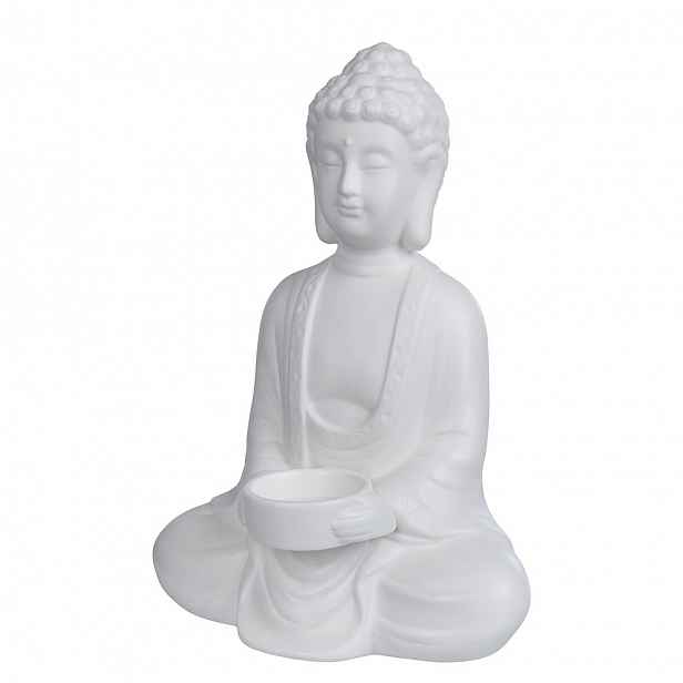 Butlers BUDDHA Svícen na čajovou svíčku Buddha 23 cm