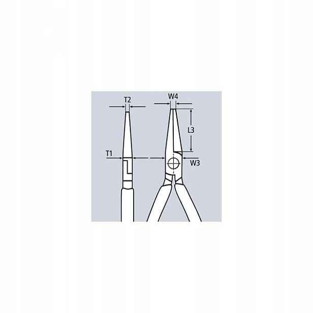 2 x Půlkruhové Řezací Kleště Rovné 160 MM Kn 25 05 160