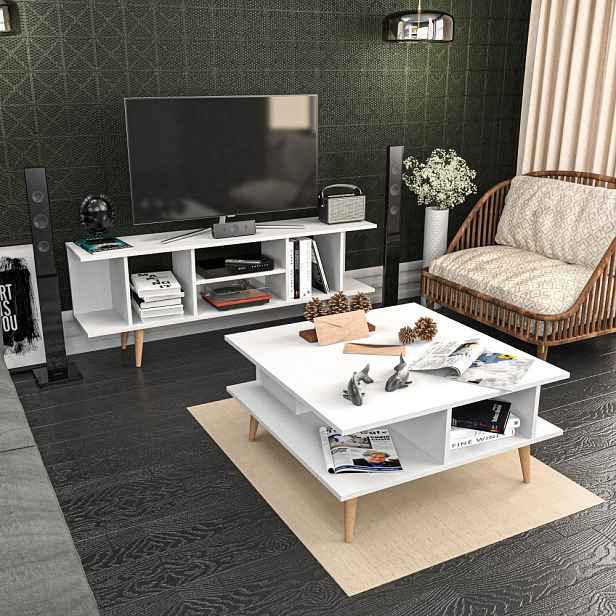 Konferenční stolek Akya Coffee Table - White