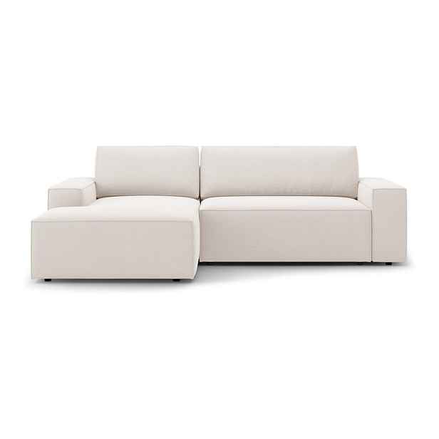 Béžová rozkládací rohová pohovka (levý roh) Jodie – Micadoni Home