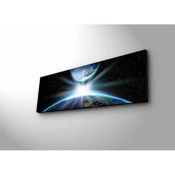 Wallity Obraz s LED osvětlením ZÁBLESK VE VESMÍRU 30 x 90 cm