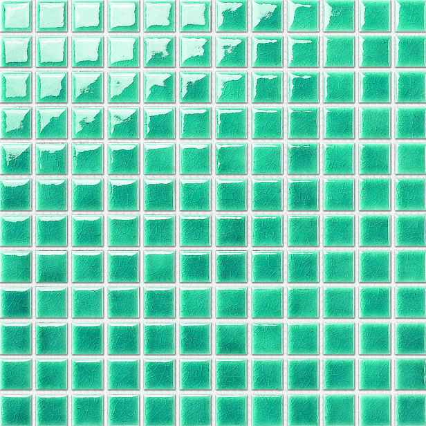 Keramická mozaika světle zelená 30x30 cm lesk MOS23LGR