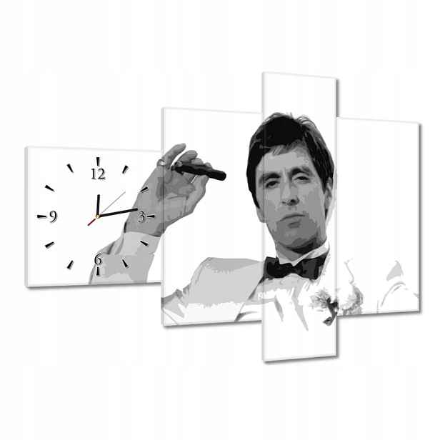 Hodiny 100x70 Scarface Al Pacino