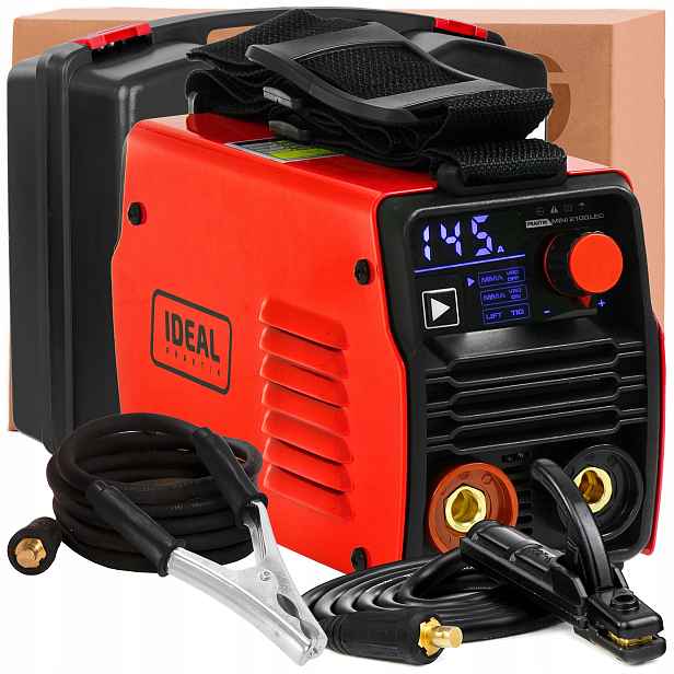 Invertorová Svářečka Ideal Praktik Mini 2100 Led 230V 145A Mma Tig DC Lift