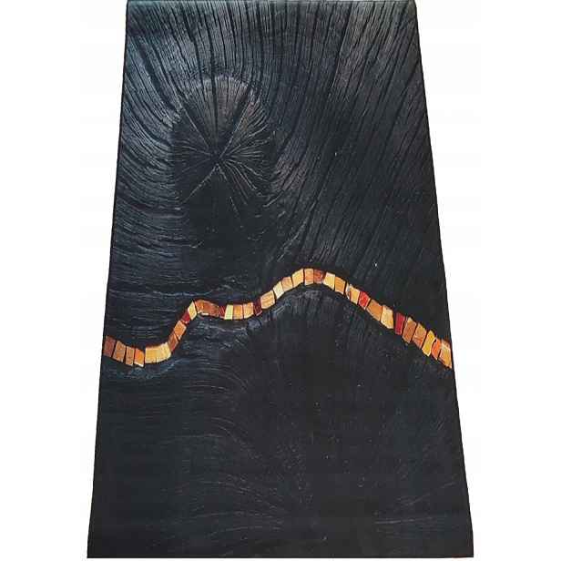 Kusový koberec Black&gold 11 80x150