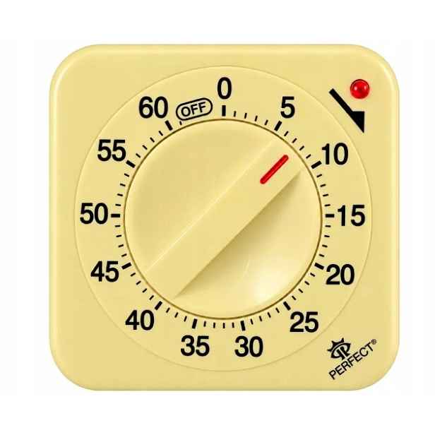 Analogová minutka Perfect Tm 67 Žlutá