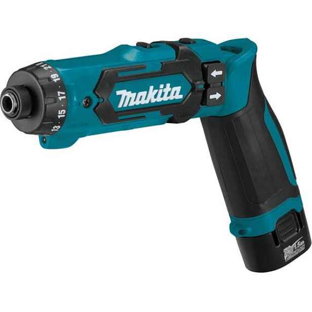 Makita DF012DSE aku vrtací šroubovák 7,2V Li-ion
