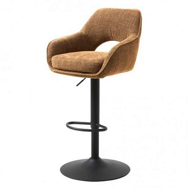 Unique-Furniture Cowley barová židle červená hladká látka 55050002