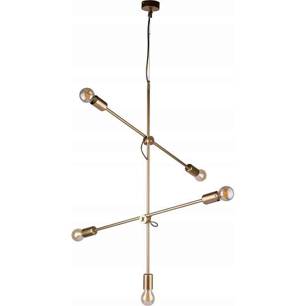 Závěsná lampa Nowodvorski Sticks Gold V 9076 zlatá
